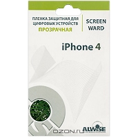 Пленка защитная Clear (Китай) iPhone 4. Alwise