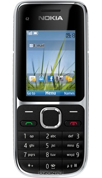 Nokia C2-01, Black. Nokia
