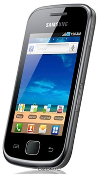 Samsung GT-S5660 Galaxy Gio, Dark Silver