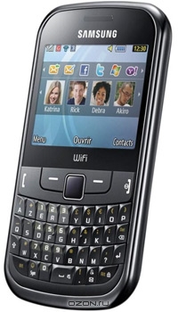 Samsung GT-S3350 Chat 335, Metallic Black