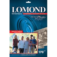 Lomond Super-Glossy Bright 170/A4/20л суперглянцевая ярко-белая