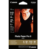 Canon 245/50л Photo Paper Pro II 10х15см (2737B011). Canon