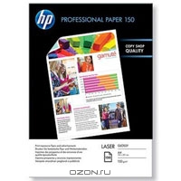 HP 150/A4/150л глянцевая двухсторонняя фотобумага для лазерной печати (CG965A). HP Hewlett Packard