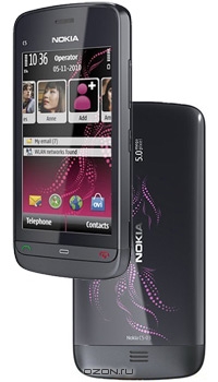 Nokia C5-03, Illuvial Pink. Nokia