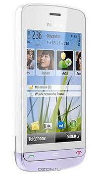Nokia C5-03, White Lilac. Nokia