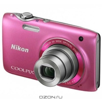 Nikon Coolpix S3100, Pink. Nikon