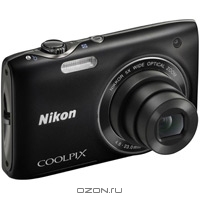 Nikon Coolpix S3100, Black
