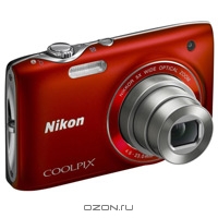 Nikon Coolpix S3100, Red