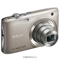 Nikon Coolpix S3100, Silver. 