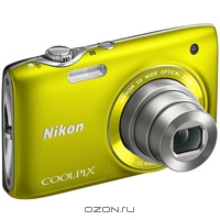 Nikon Coolpix S3100, Yellow. Nikon