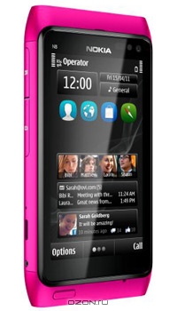 Nokia N8, Pink. Nokia