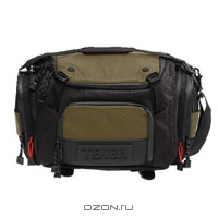 Tenba Shootout Shoulder Medium Bag, Black/Olive