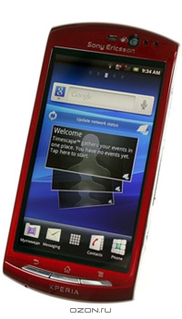 Sony Ericsson Xperia Neo, Red. Sony Ericsson