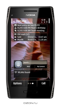 Nokia X7-00, Black