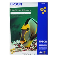 Epson Premium Glossy Photo 255/A4/20л, глянцевая C13S041287