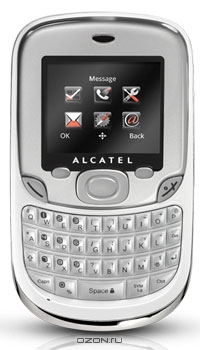 Alcatel OT-355D, Chrome White. Alcatel