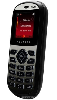 Alcatel OT-209, Silver. Alcatel