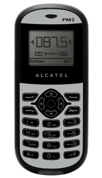 Alcatel OT-109, Silver